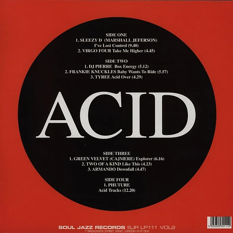 V.A. - Acid - Can You Jack? LP 2