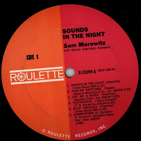 Sam Marowitz - Sounds In The Night