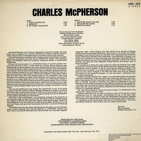 Charles McPherson - Charles McPherson