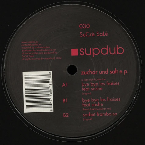 Sucre Sale - Zuchar & Salt EP