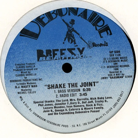 Breezy Beat MC - Shake The Joint