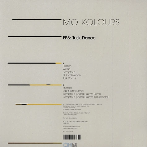 Mo Kolours - EP3: Tusk Dance