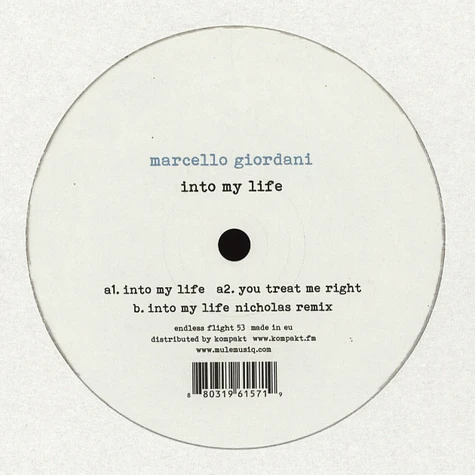 Marcello Giordani - Into My Life