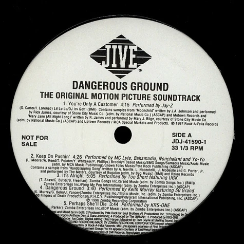 V.A. - OST Dangerous Ground