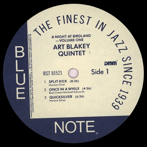 The Art Blakey Quintet - A Night At Birdland Volume 1