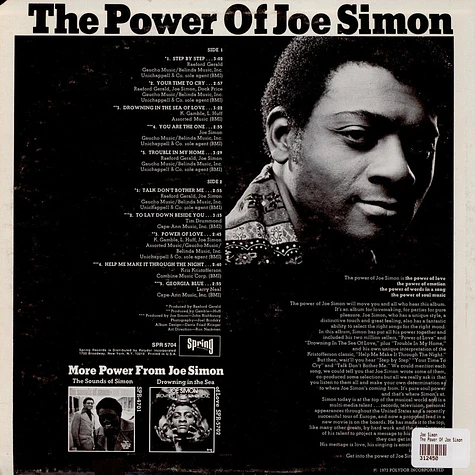 Joe Simon - The Power Of Joe Simon