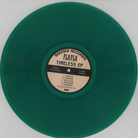 Fla Fla (Sparrow) & Debonair P - Timeless EP Green Vinyl Edition