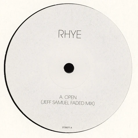 Rhye (Robin Hannibal & Mike Milosh) - Open Remixes