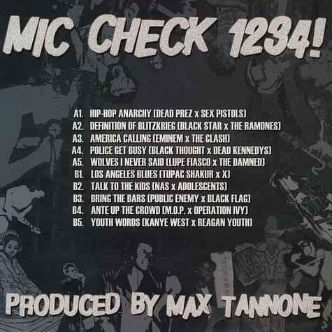 Max Tannone - Mic Check 1234! - Rap Vs. Punk