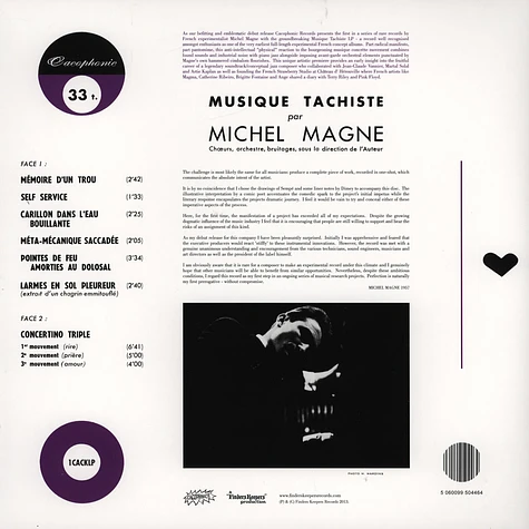 Michel Magne - Musique Tachiste