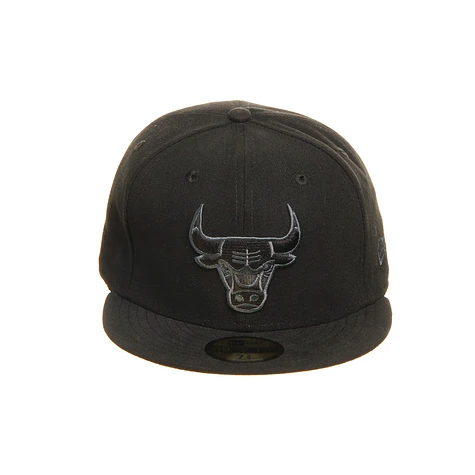 New Era - Chicago Bulls NBA Black Grey Basic 59Fifty Cap