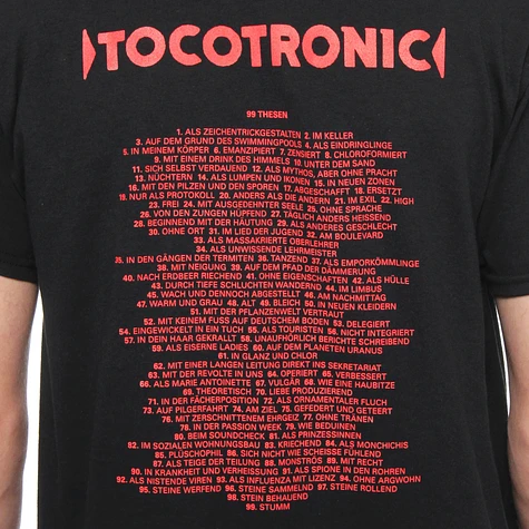 Tocotronic - 99 Thesen T-Shirt