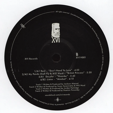 XVI Records - Imitating Life Ep