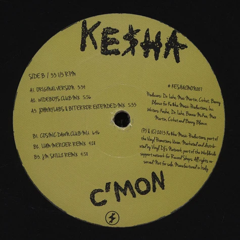 Kesha - C'Mon