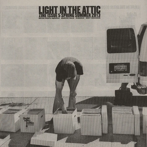 Light In The Attic Records Zine - Issue Five - Spring Summer 2013