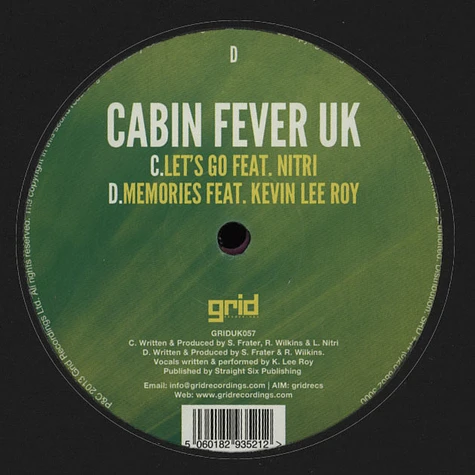 Cabin Fever UK - Four Faces Of Bass EP