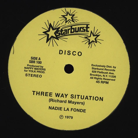 Nadie La Fonde / Bobby Raveen - Three Way Situation / Soca Fusion