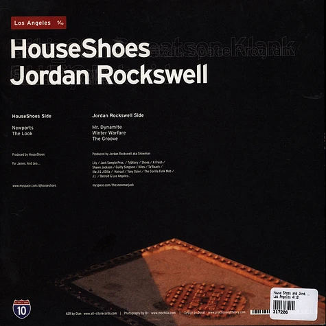 House Shoes / Jordan Rockswell - Los Angeles 4/10