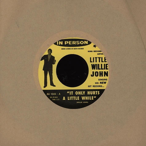 Little Willie John - It Only Hurts a Little / Don’t Play