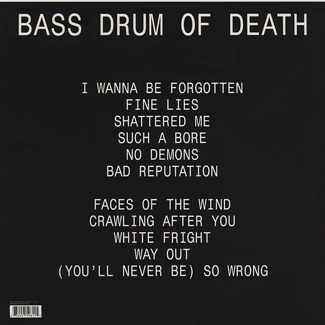 Bass Drum Of Death - Bass Drum of Death
