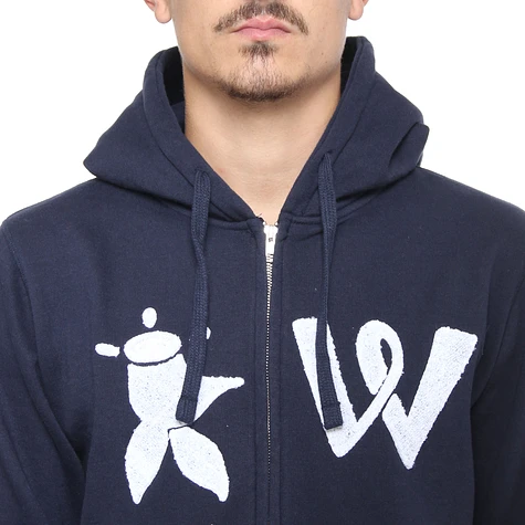 Rockwell - Head And The W Zip-Up Hoodie