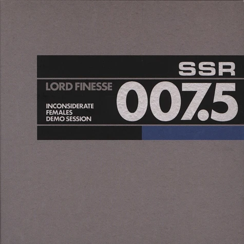 Lord Finesse - Inconsiderate Females Silver Vinyl Edition