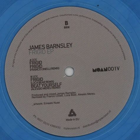 James Barnsley - Frigid EP