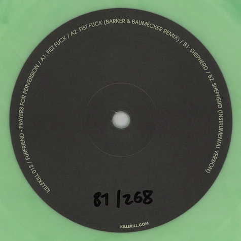 Furfriend - Prayers For Perversion Green Vinyl Edition