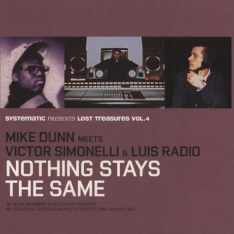 Mike Dunn meets Victor Simonelli & Luis Radio - Nothing Stays The Same (Marc Romboy & Original mixes)