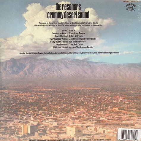 Resonars - Crummy Desert Sound