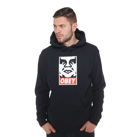 Obey - Obey Icon Face Hoodie