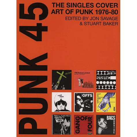 Jon Savage - Punk 45: Original Punk Rock Singles Cover Art