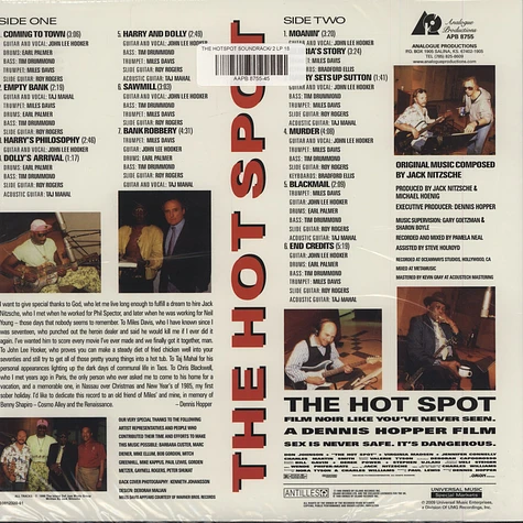 Jack Nitzsche - OST The Hot Spot