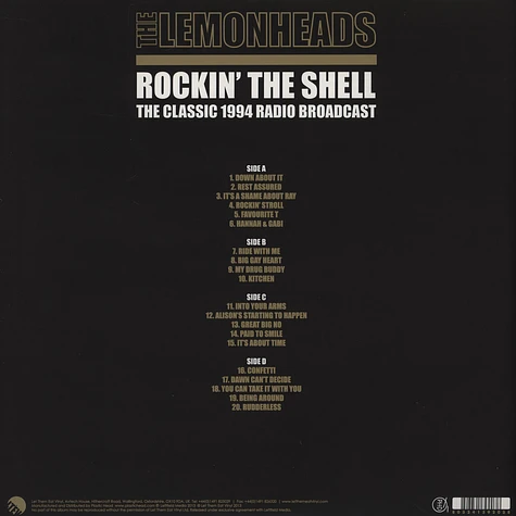 The Lemonheads - Rockin The Shell