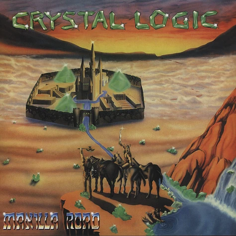 Manilla Road - Crystal Logic Solid Orange Vinyl Edition