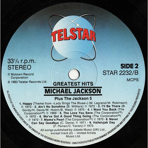 Michael Jackson Plus The Jackson 5 - 18 Greatest Hits