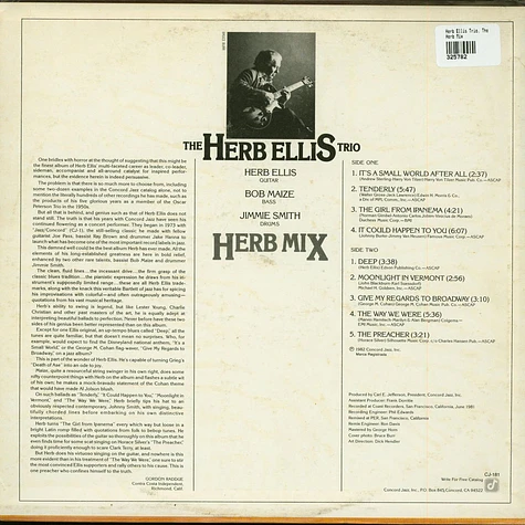 The Herb Ellis Trio - Herb Mix