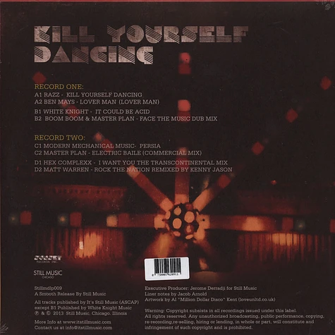 Jerome Derradji - Kill Yourself Dancing: Story Of Sunset Records