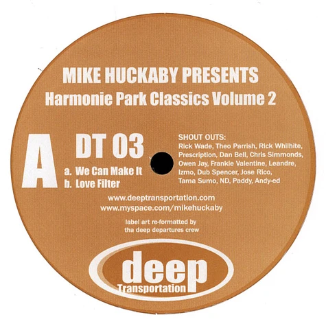 Mike Huckaby - Harmonie Park Classics Volume 2