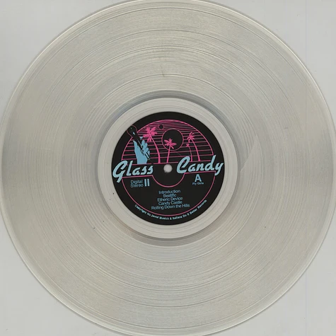 Glass Candy - Beat Box Clear Vinyl Edition