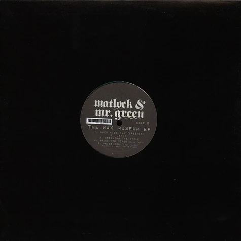 Matlock & Mr. Green - The Wax Museum EP