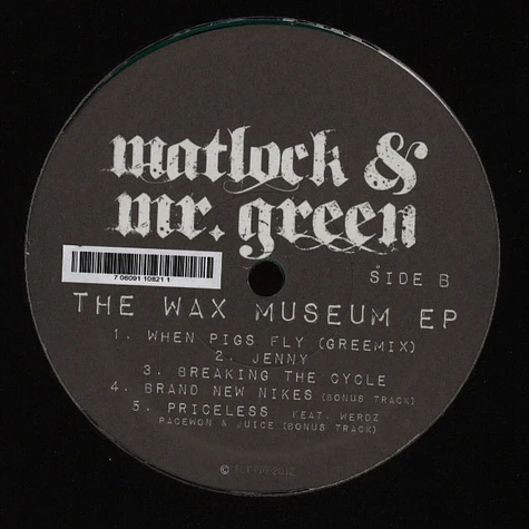 Matlock & Mr. Green - The Wax Museum EP