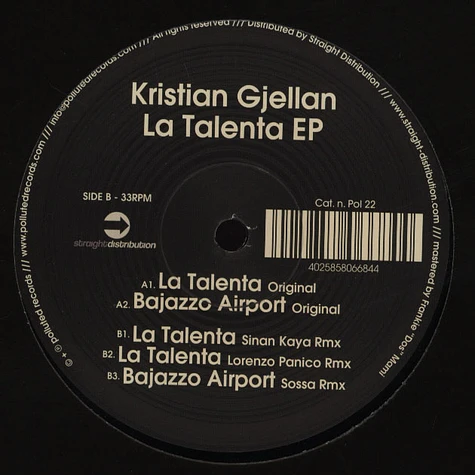 Kristian Gjellan - La Talenta EP