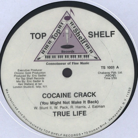 True Life - Cocaine Crack (You Might Not Make It Back)