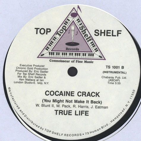 True Life - Cocaine Crack (You Might Not Make It Back)