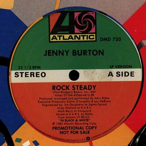 Jenny Burton - Rock Steady
