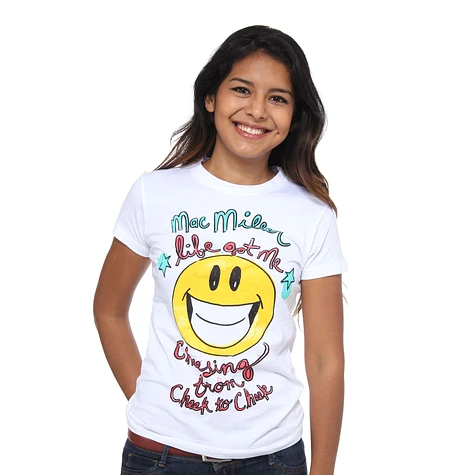 Mac Miller - Cheesing From Cheek 2 Cheek Women T-Shirt