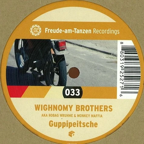 Wighnomy Brothers Aka Robag Wruhme & Monkey Maffia - Guppipeitsche