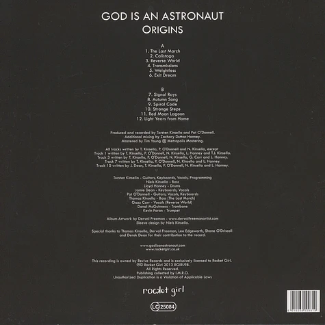 God Is An Astronaut - Origins