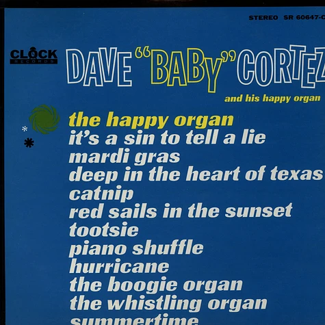 Dave "Baby" Cortez - Dave "Baby" Cortez And His Happy Organ